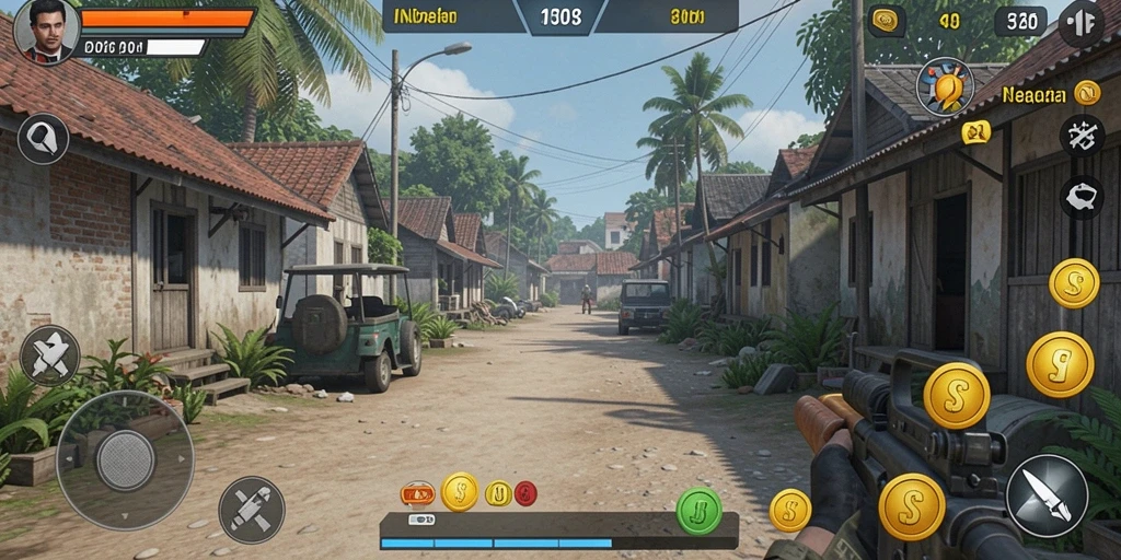 Fitur chatting yang memungkinkan interaksi antar pemain.