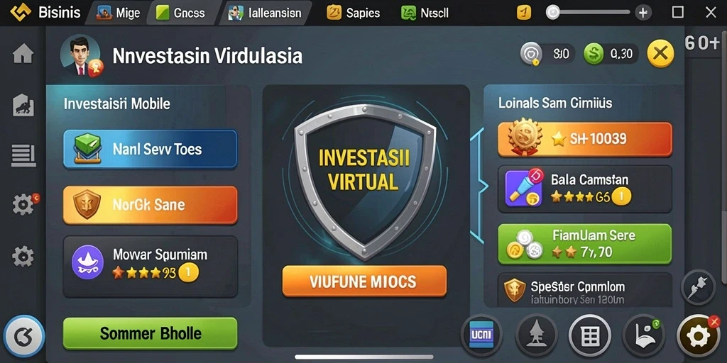 Screenshot aksi seru dalam salah satu level AGAM66.