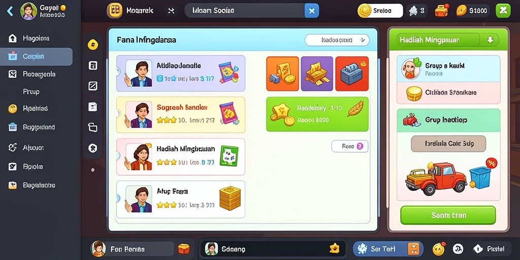 Momen seru dalam mode multiplayer yang menantang.