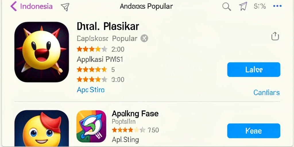 Screenshot antarmuka yang ramah pengguna dan mudah dinavigasi.