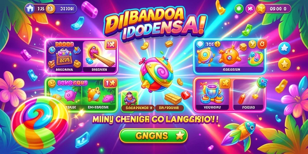 Tantangan level yang menegangkan dan menyenangkan.