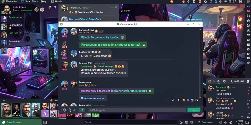 Cuplikan di dalam game dengan fitur multiplayer yang aktif.