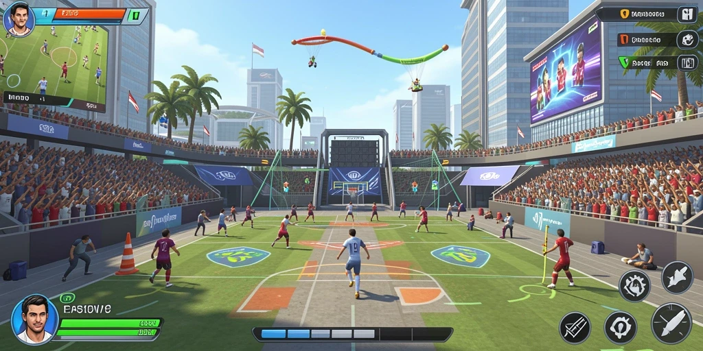 Pengalaman multiplayer yang menyenangkan dan interaktif.