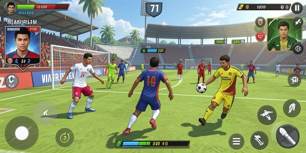 Aksi luar biasa dalam gameplay RP8 yang seru.