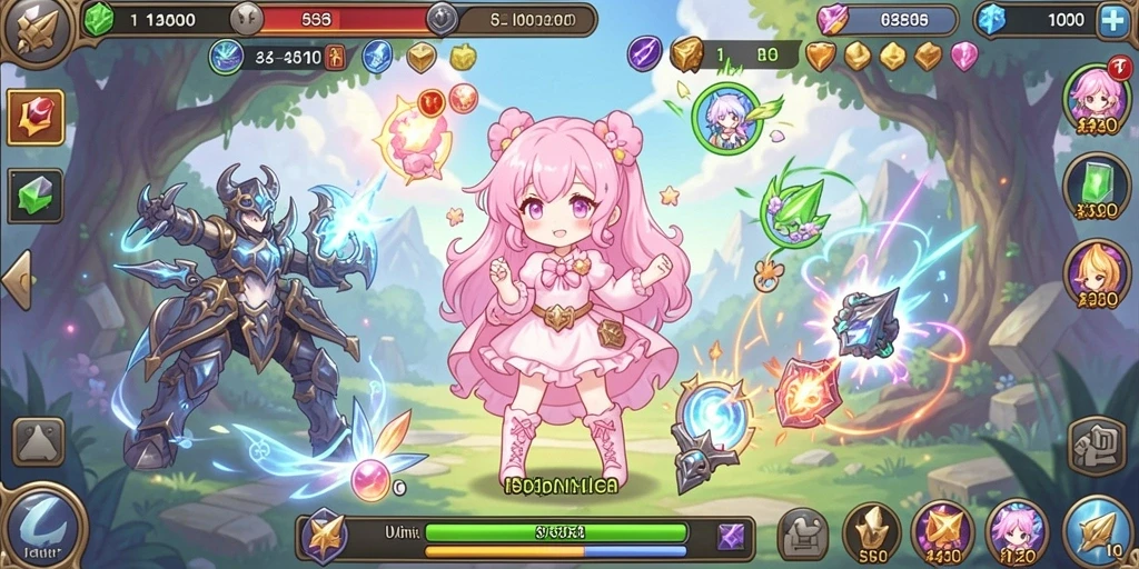 Gameplay yang seru dengan berbagai tantangan.