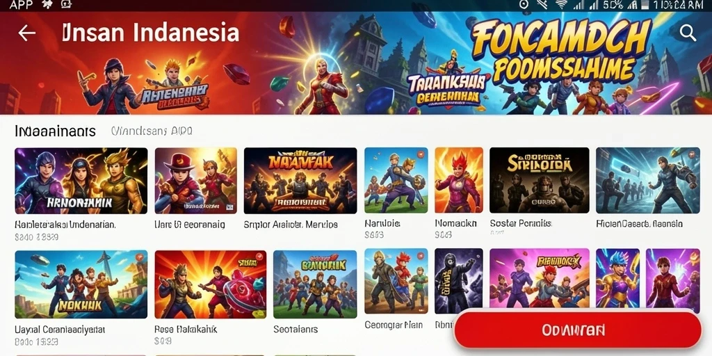 Tantangan menarik di setiap level.